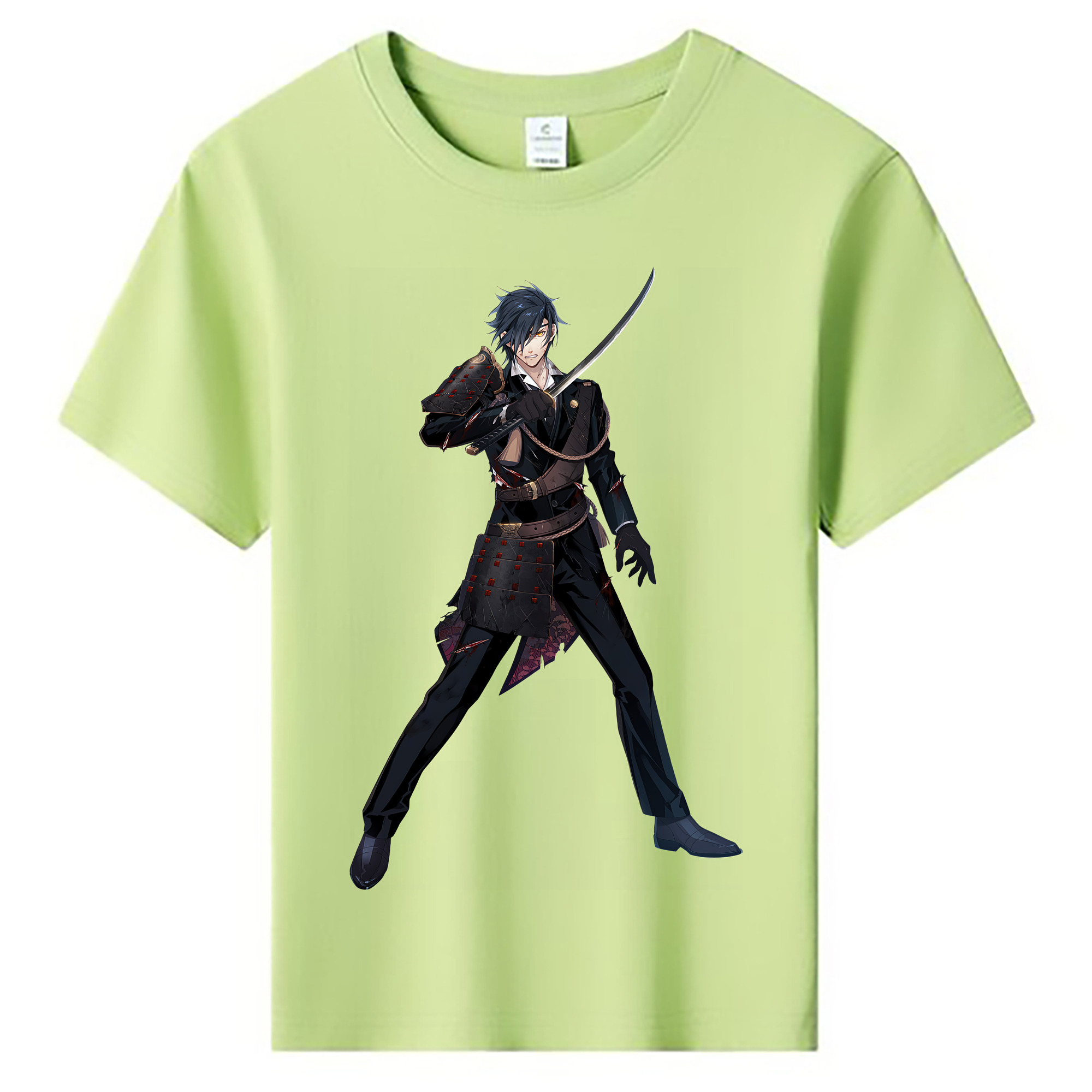 （画像用） 刀剣乱舞 Touken Ranbu 綿100％キッズTシャツ（フロントプリント）